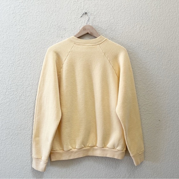 Fruit of The Loom Sweater Pullover Crew Vintage Floral Grandma Cottagecore Large - Picture 2 of 8